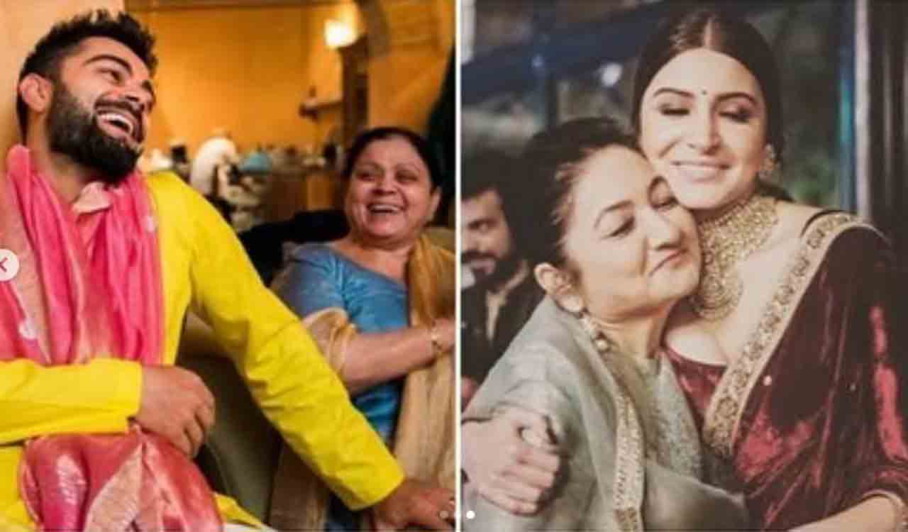 Virat Kohli drops unseen pictures of Anushka, Vamika on Mother’s Day