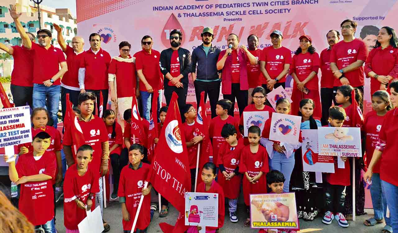 World Thalassemia Day: TSCS, IAP organise ‘Walk for a Cause’ at Necklace Road