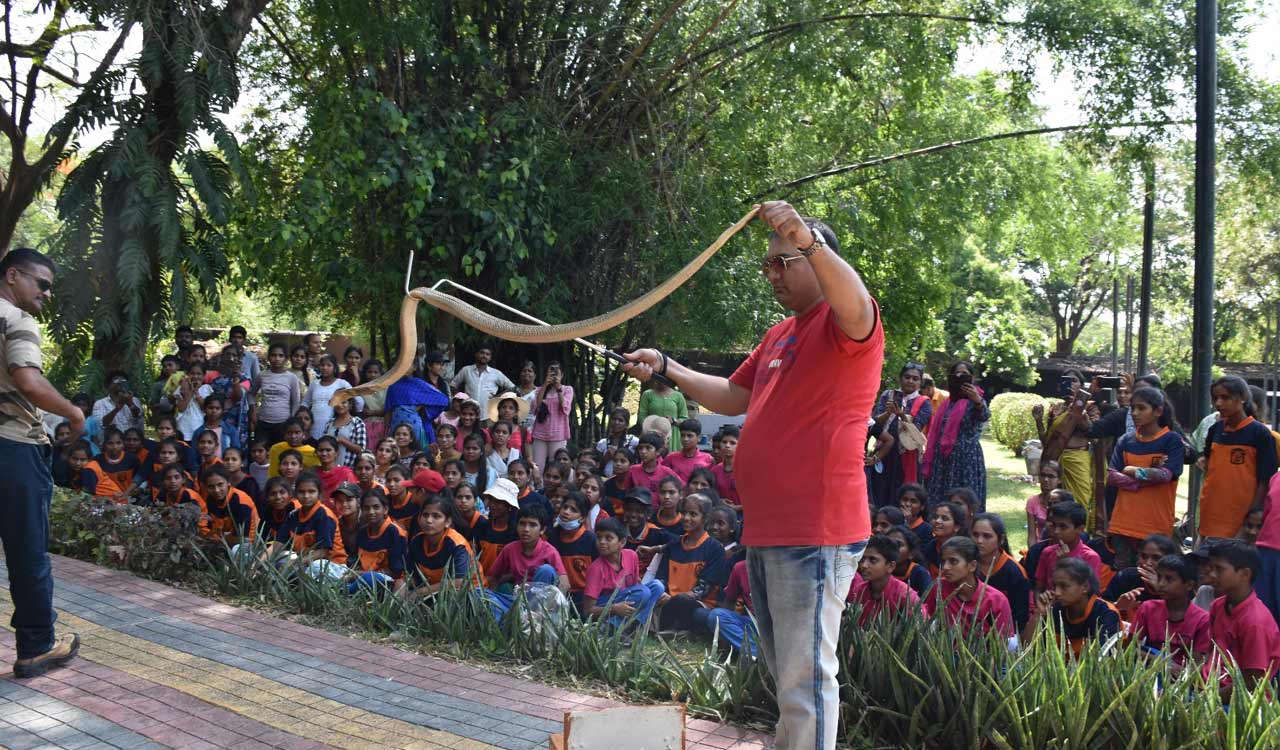 Hyderabad: Awareness programme on environment held at Nehru Zoological Park