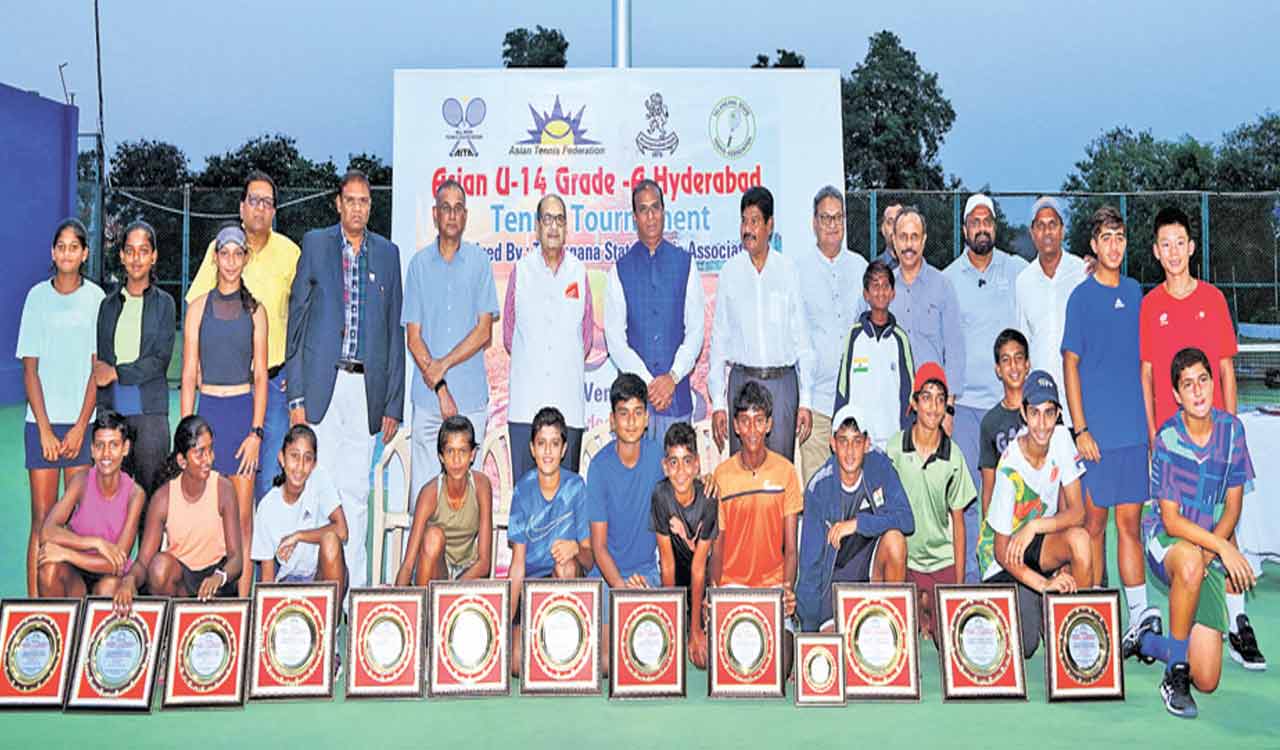 Haritha, Tavish clinch Asian U-14 tennis titles