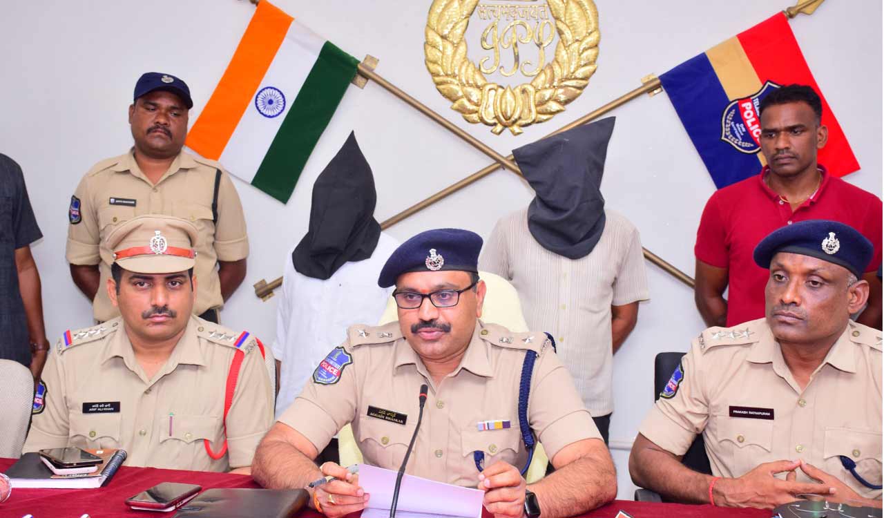 Jagtial cops arrest two for writing letters in name of Maoist party