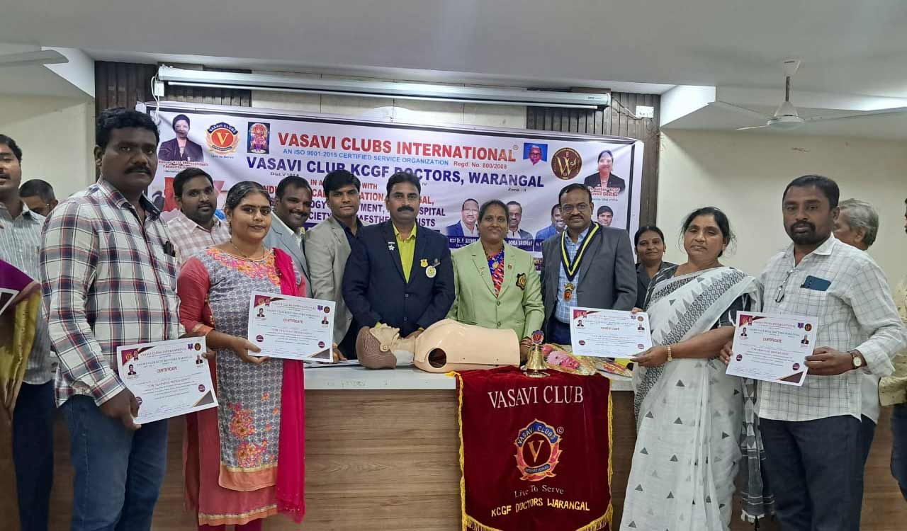 CPR training programme held in Warangal