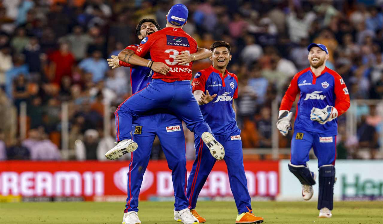 IPL 2023: Delhi Capitals keep playoff hopes alive with five-run win over Gujarat Titans