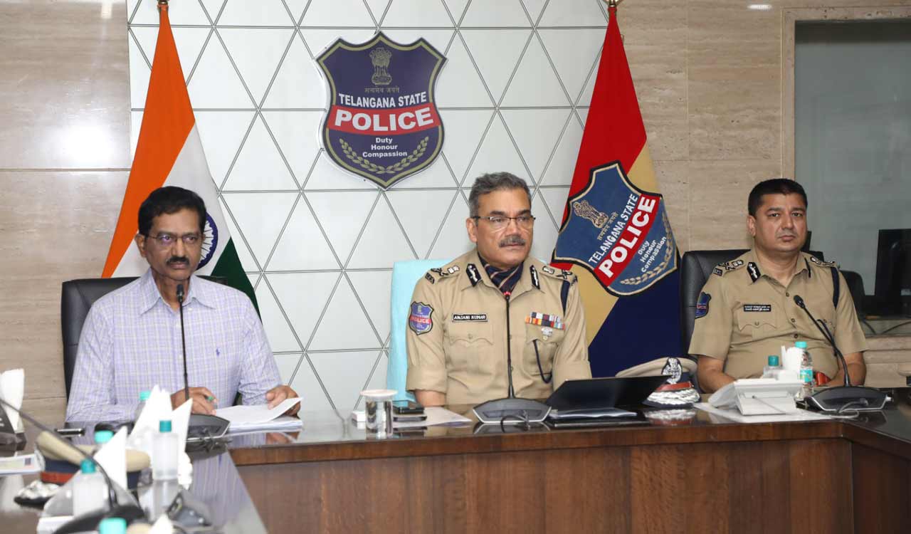 Telangana DGP urges cops to be on alert in wake of recent Maoist attacks in Chhattisgarh