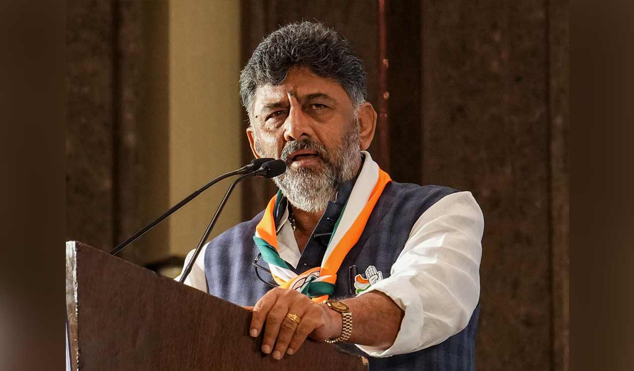 Karnataka Congress President Shivakumar’s chopper hit by vulture