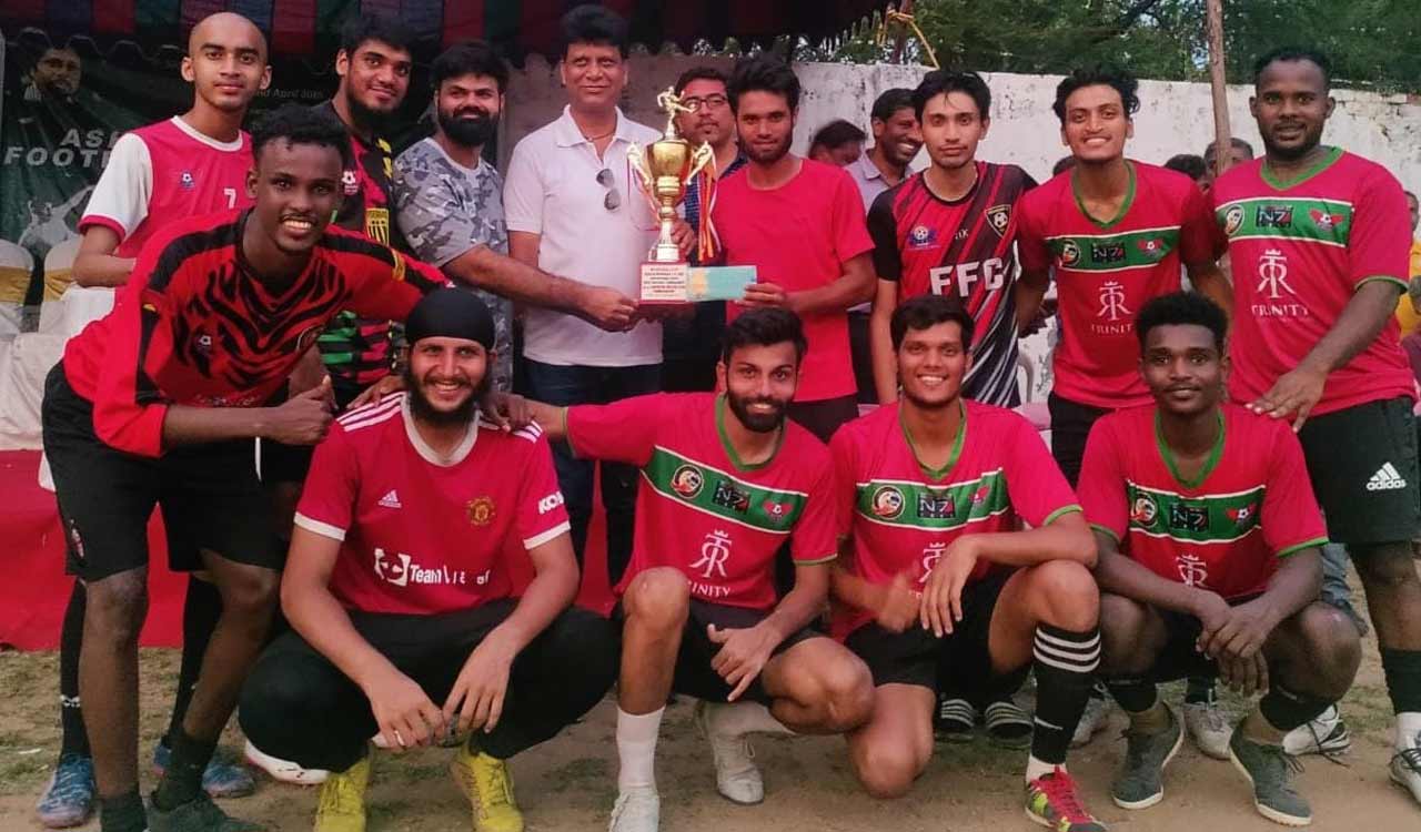 Hyderabad: Rampagers FC crowned football champions