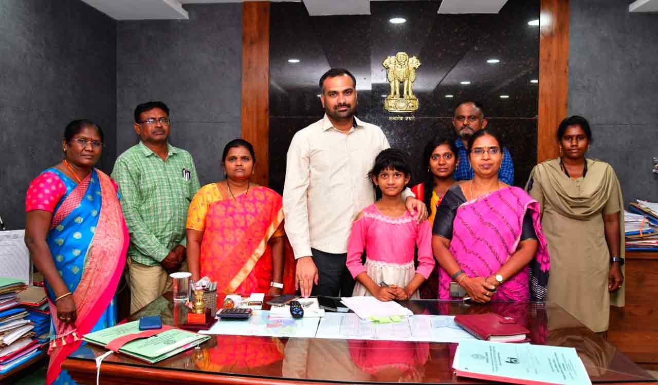 Telangana: Nine-year-old girl reunited with parents after seven years