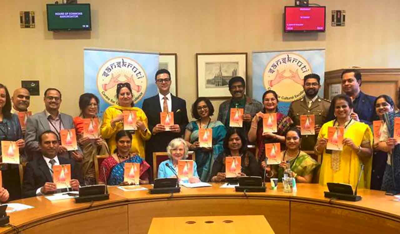 Languages of India highlighted at British Parliament House