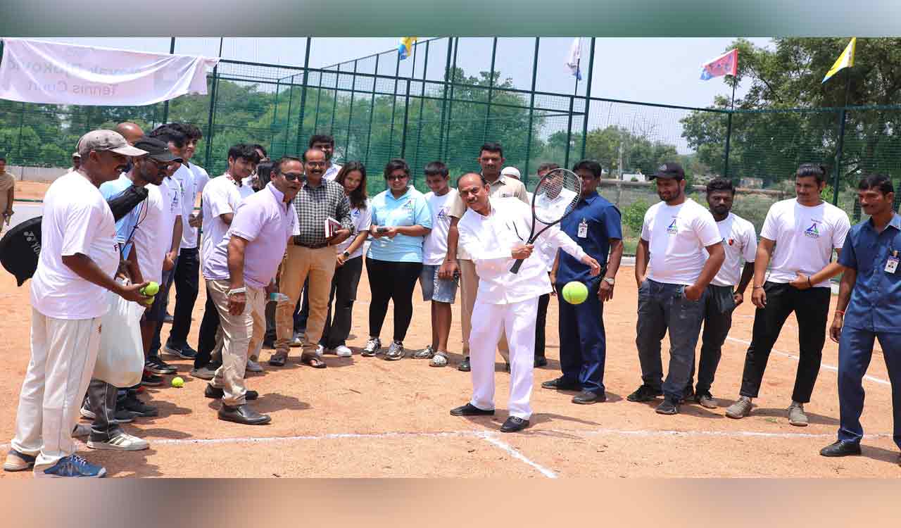 Telangana: Mahmood Ali inaugurates Academia Sports Village in Moinabad 