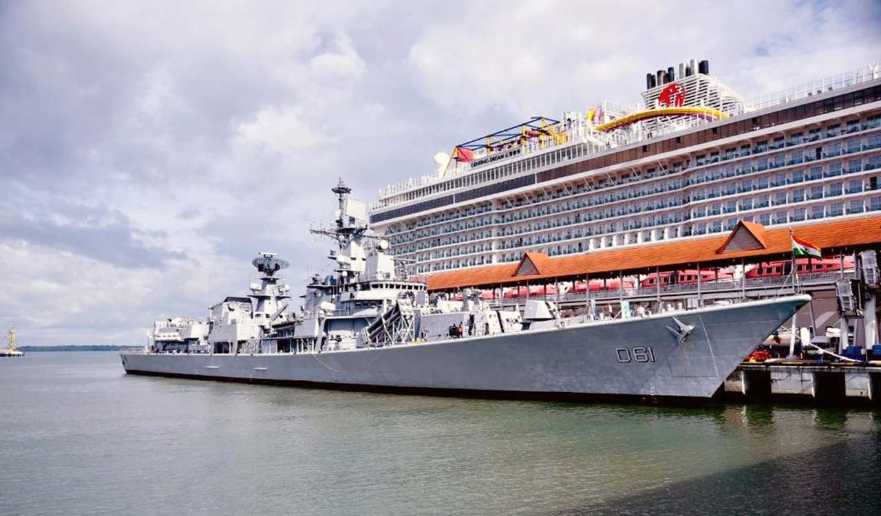 INS Delhi makes port call in Malaysia as part of Eastern Fleet deployment to ASEAN nations