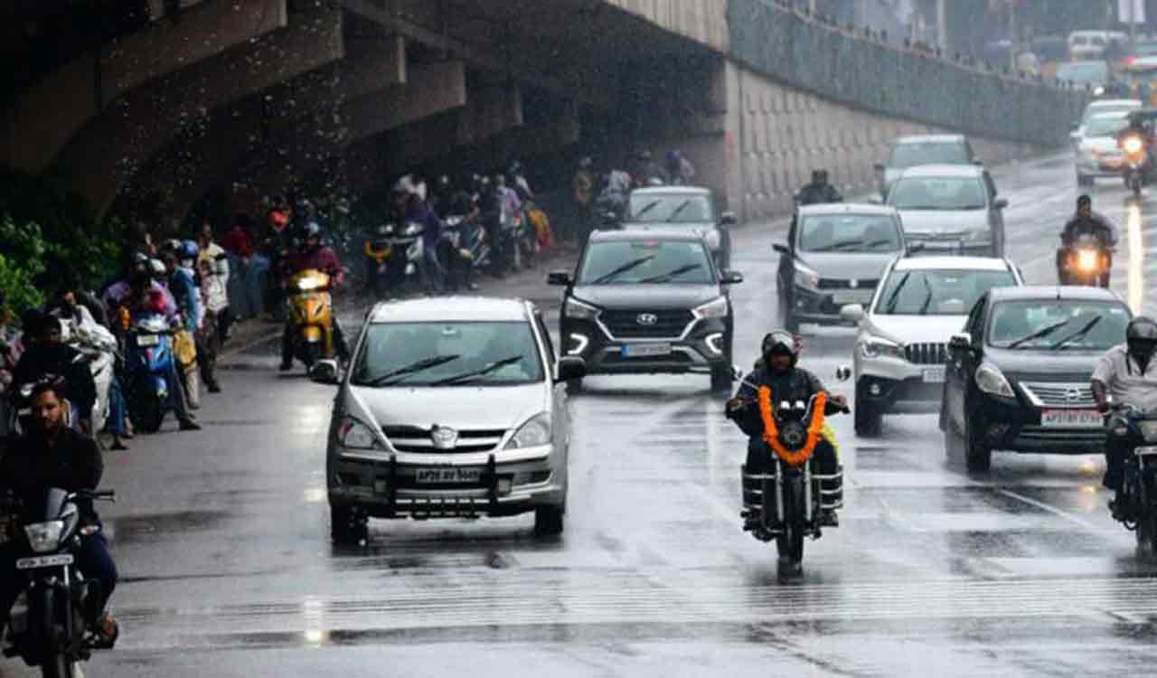 Hyderabad likely to receive scattered moderate rainfall today