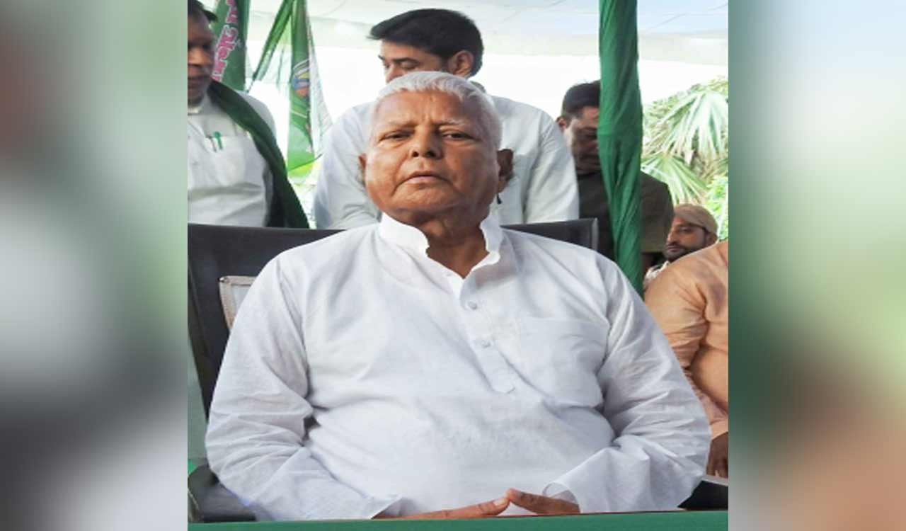 Bihar: Caste-based census will happen at any cost, says Lalu Prasad