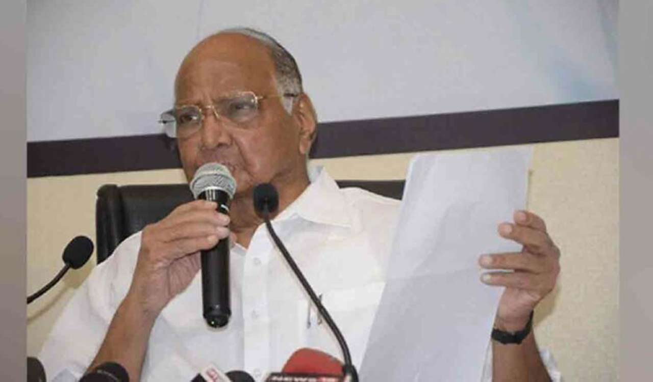 Religious rituals during new Parliament inauguration show country being taken backwards, says Pawar