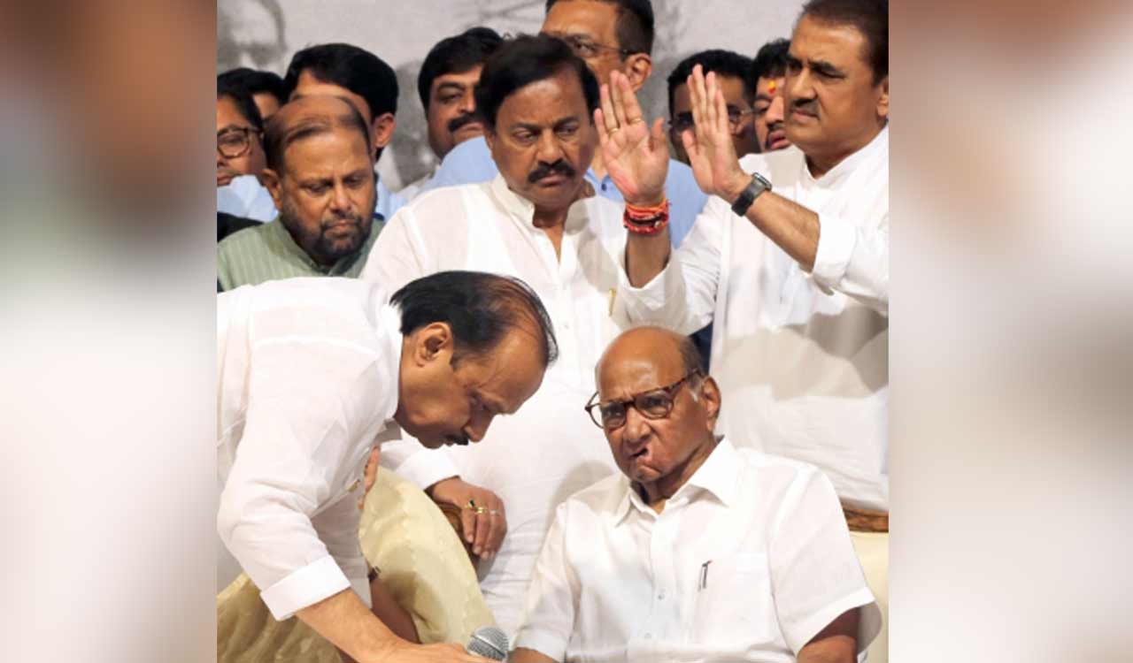 Sharad Pawar pats Ajit Pawar, says he’s done a lot for NCP
