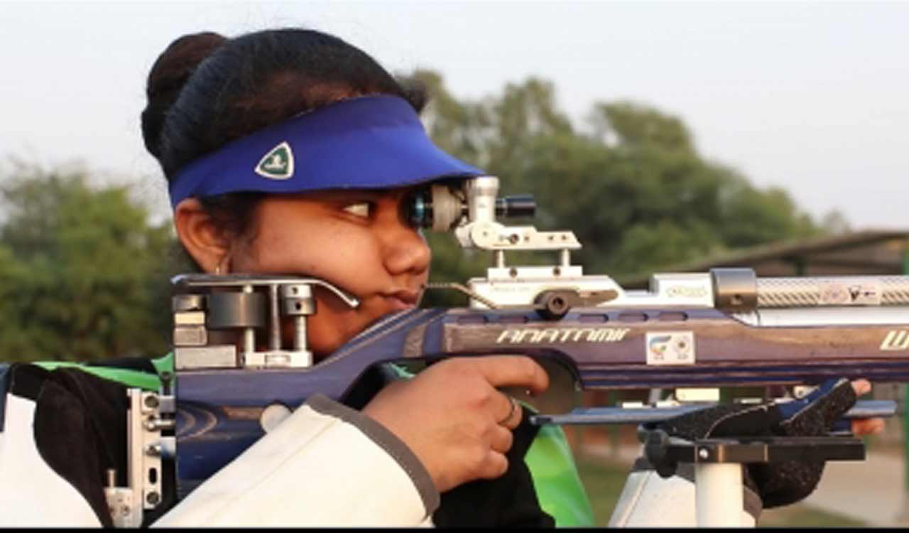 Shooting World Cup: Manini finishes sixth in 3P as India finish second in Baku