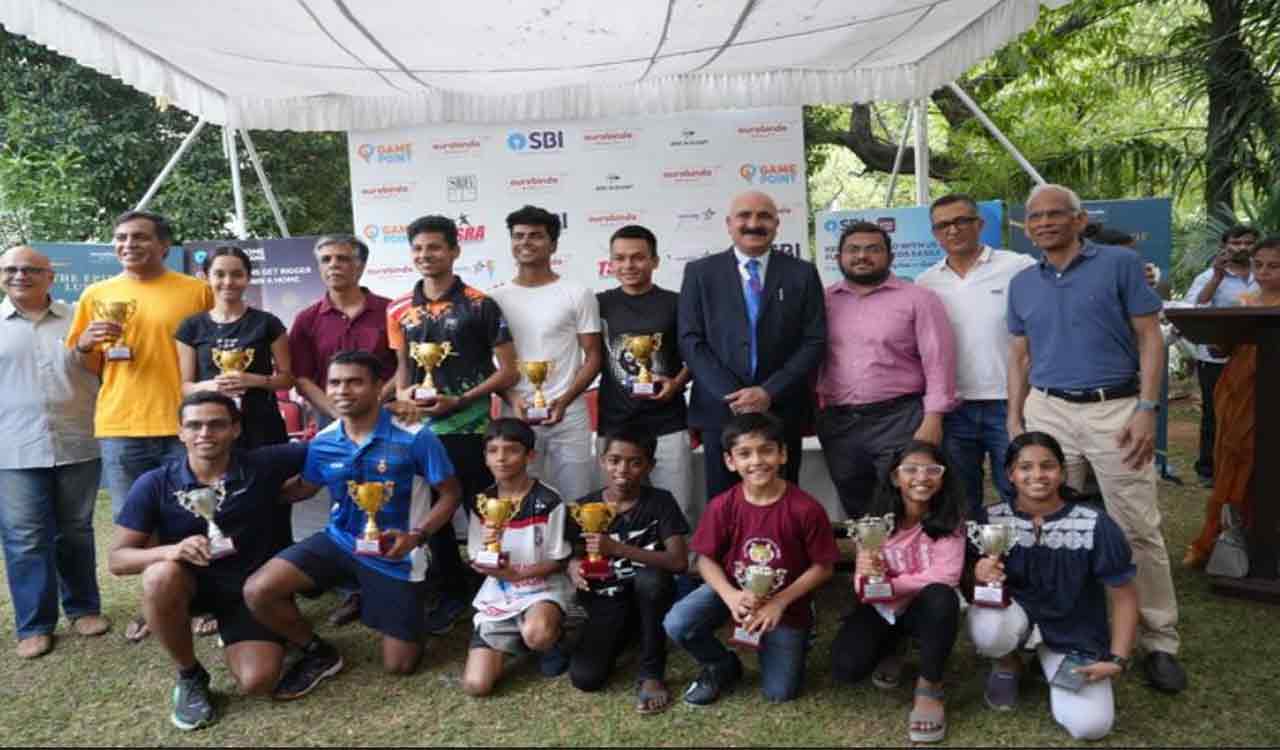 Suraj, Anahat emerge champions at Aurobindo Realty Telangana Squash Open Tournament