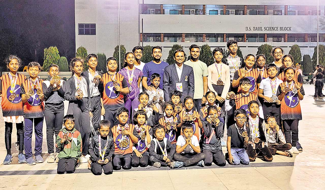 Telangana skaters rule the roost at National Inter-District Roller Skating Championship