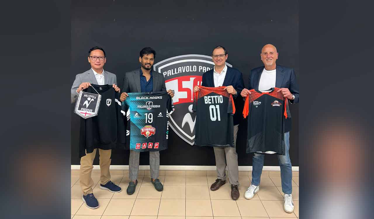 Hyderabad Black Hawks tie up with Italy’s Pallavolo Padova