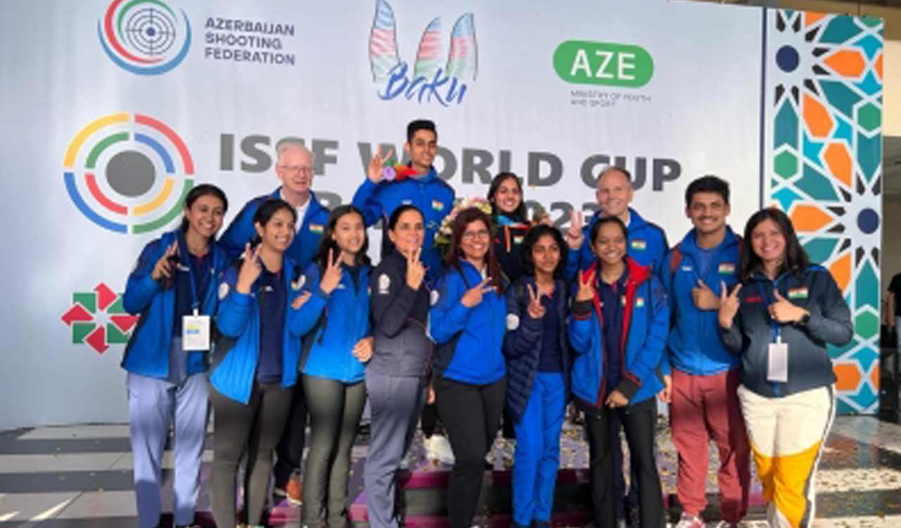 Hriday Hazarika, Nancy win first senior World Cup medals with silvers in Baku