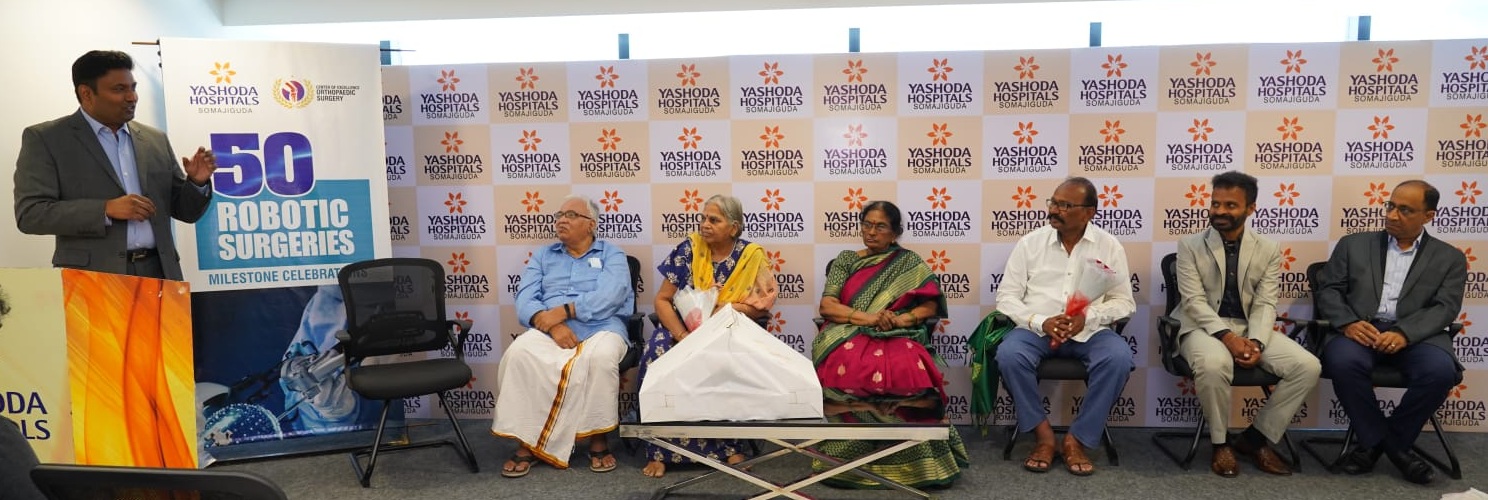 Yashoda Hospitals: Surgeons complete 50 robotic surgeries within 45-days