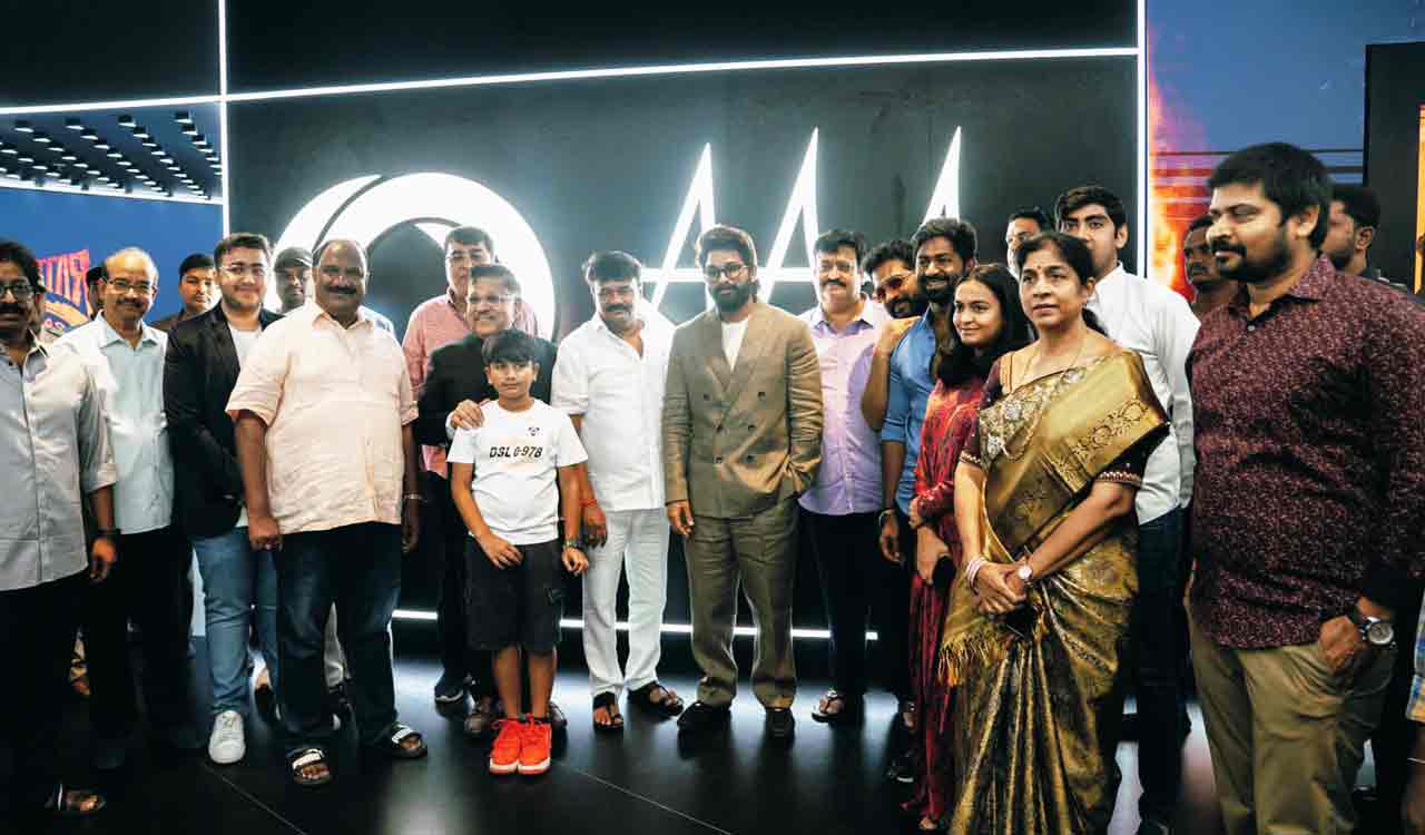 Allu Arjun’s ‘AAA Cinemas’ is now open in Ameerpet, Hyderabad