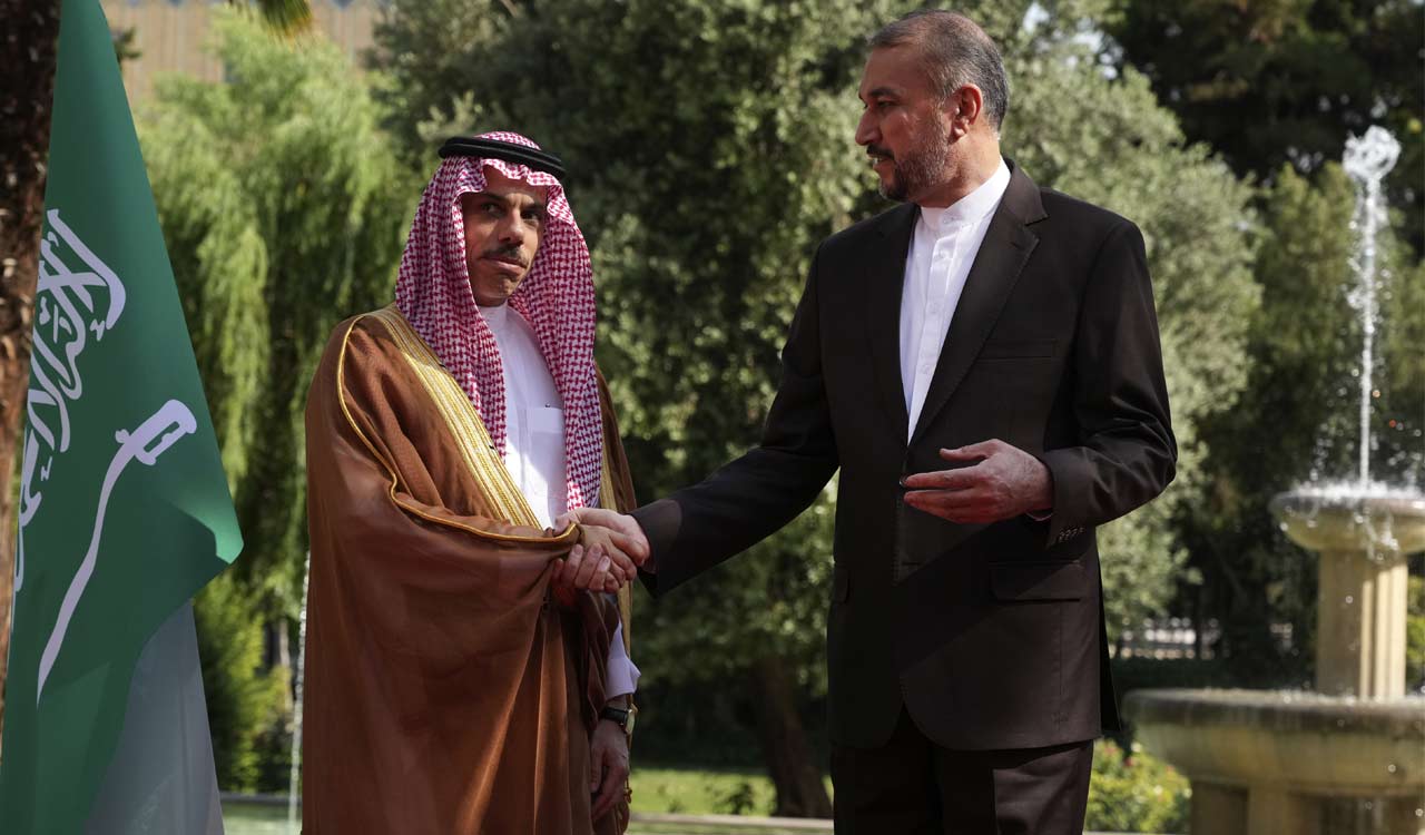 Saudi FM in Tehran as part of restoration of diplomatic ties after a 7-year rift