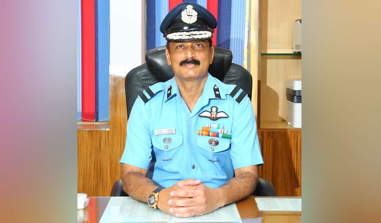 Air Commodore VM Reddy assumes charge as DDG of NCC Dte AP & Telangana