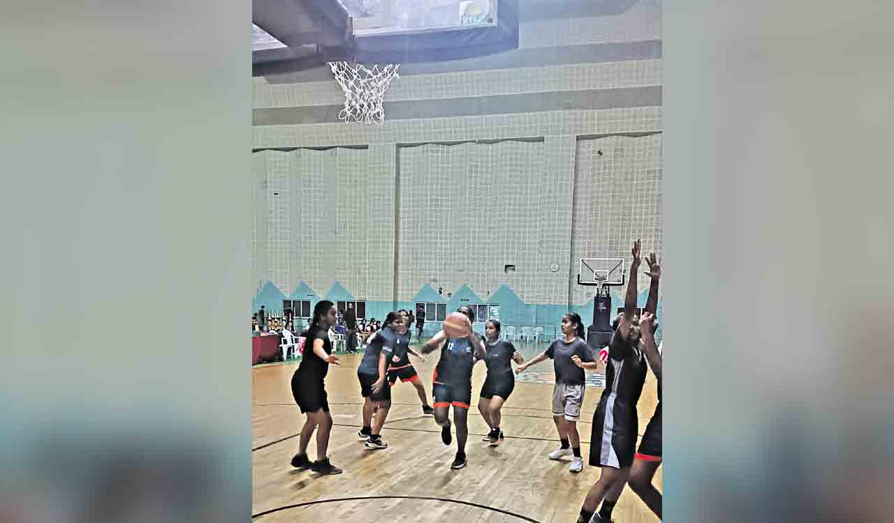 Easy outing for Hyderabad girls at TS Junior Inter-District Basketball Championship
