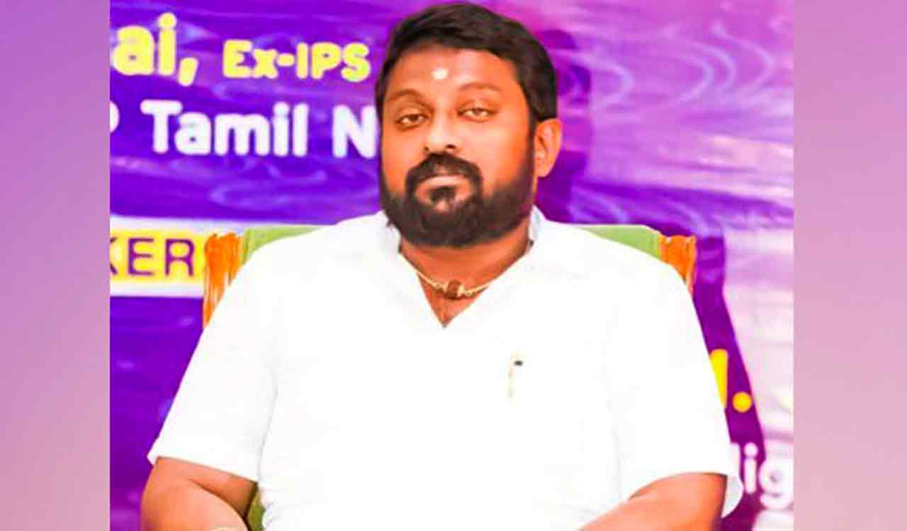 Tamil Nadu BJP state secretary arrested for tweet against Madurai MP