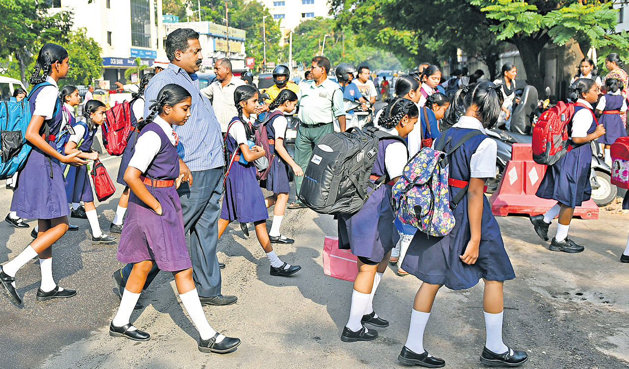 Fourth Saturday of every month to be ‘No Bag Day’ in Telangana schools