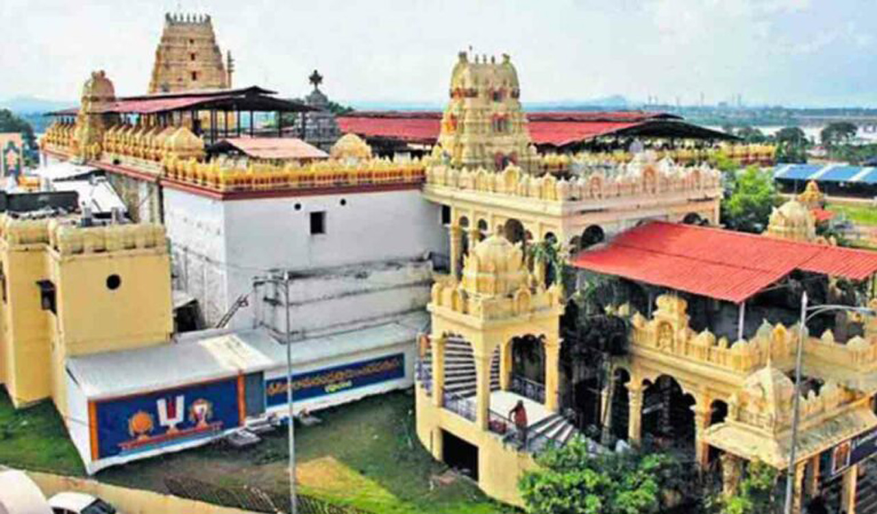 Surdarshana Homam on Spiritual Day at Bhadradri