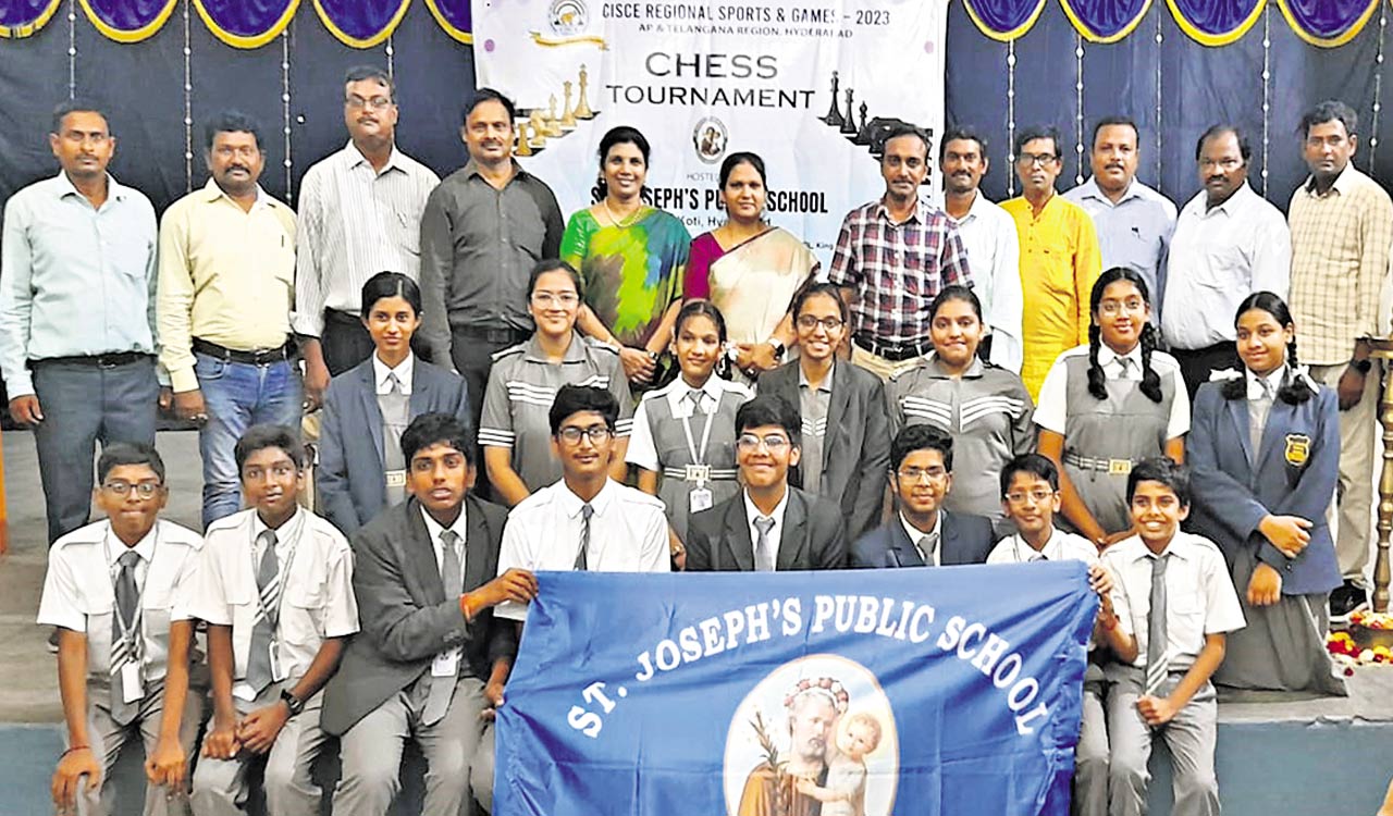 St Joseph’s Schools emerge overall champions at CISCE’s National Chess Tournament