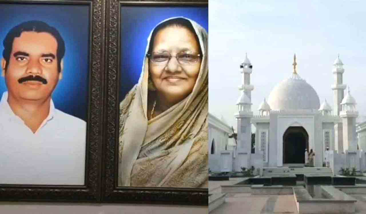Chennai businessman builds mini Taj Mahal as tribute to his mother