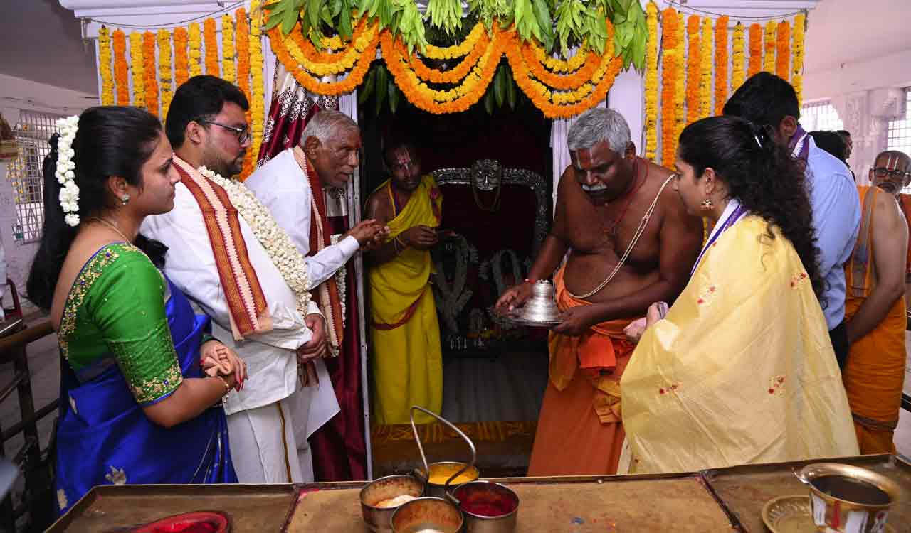 Telangana Govt revived rich glory of religious structures: Mancherial Collector
