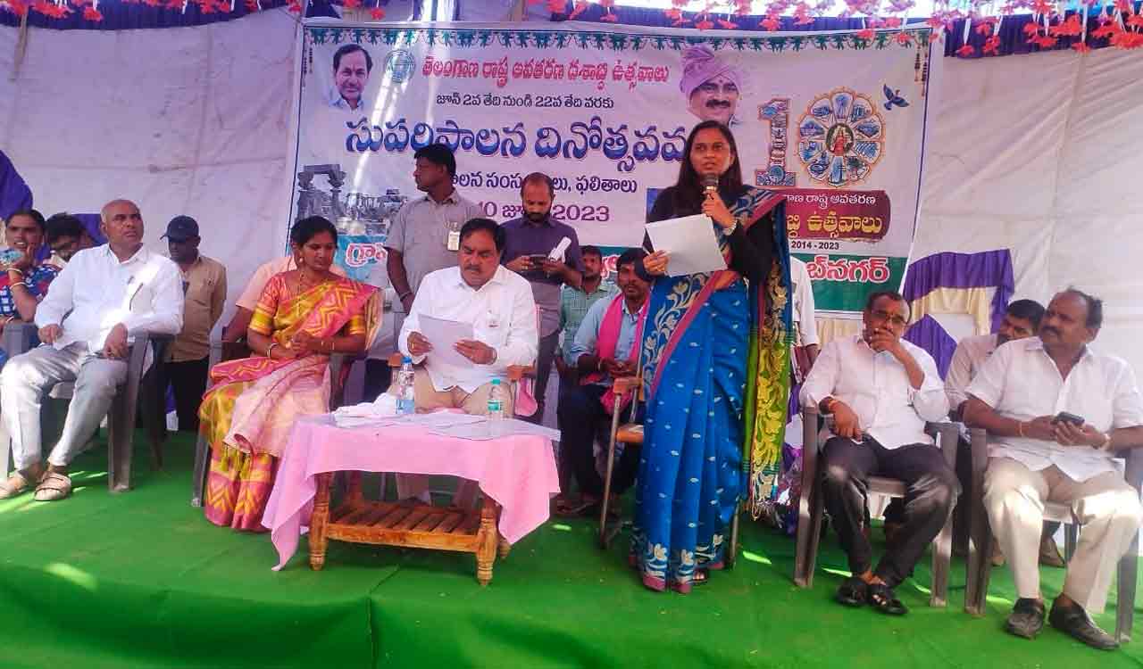 Telangana: Errabelli lays foundation for multiple projects, inaugurates various development works