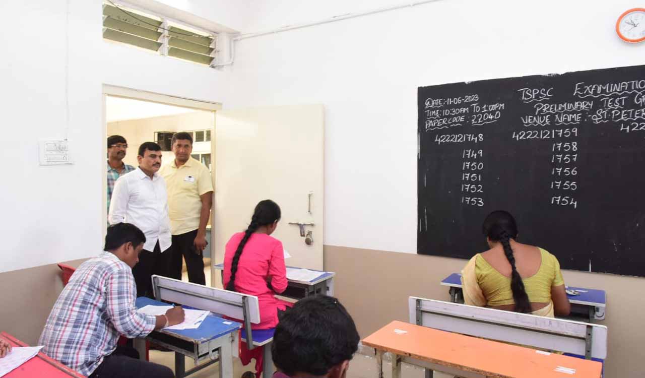 Group-I examination held peacefully in Medak district