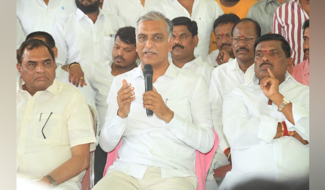 Congress cheated people of India and Telangana for a century: Harish Rao