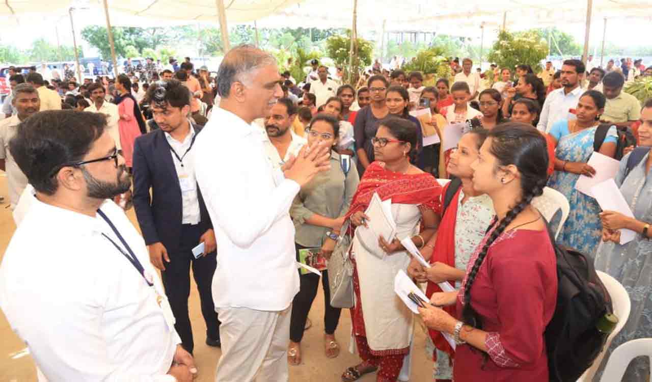 Siddipet’s youngsters can now get IT jobs near home, says Harish Rao