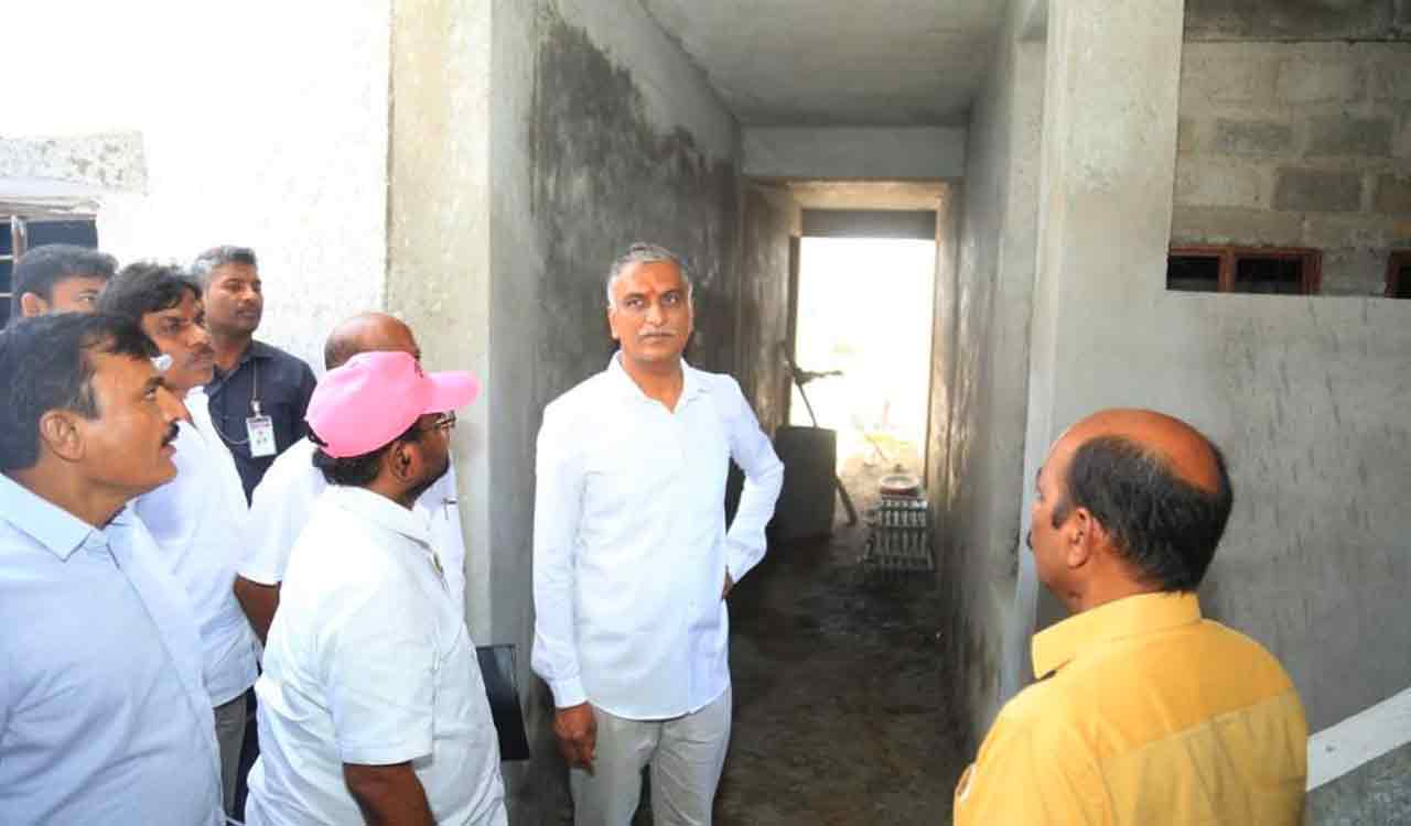 Zaheerabad: 700 2BHK houses to be handed to beneficiaries in 45 days