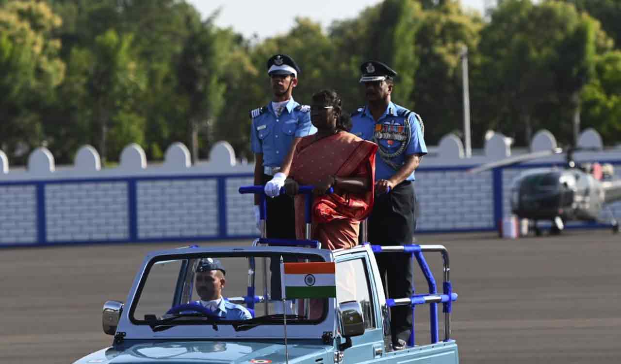 Indian Air Force taking steps to be future-ready: President Murmu