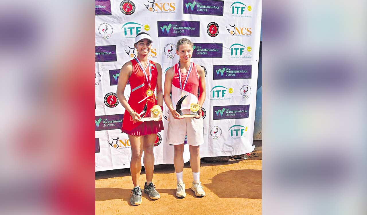 Hyderabad’s Shanvitha pair clinches ITF U-18 tennis tournament