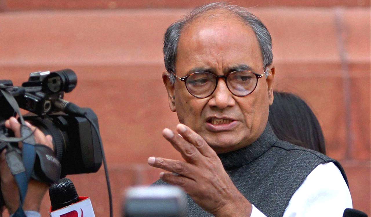 If Modi returns to power in 2024, only leaders he approves of will contest 2029 polls: Digvijaya