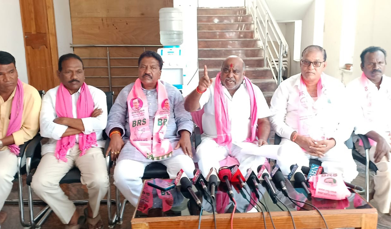 Adilabad MLA Jogu Ramanna slams TPCC Chief Revanth Reddy