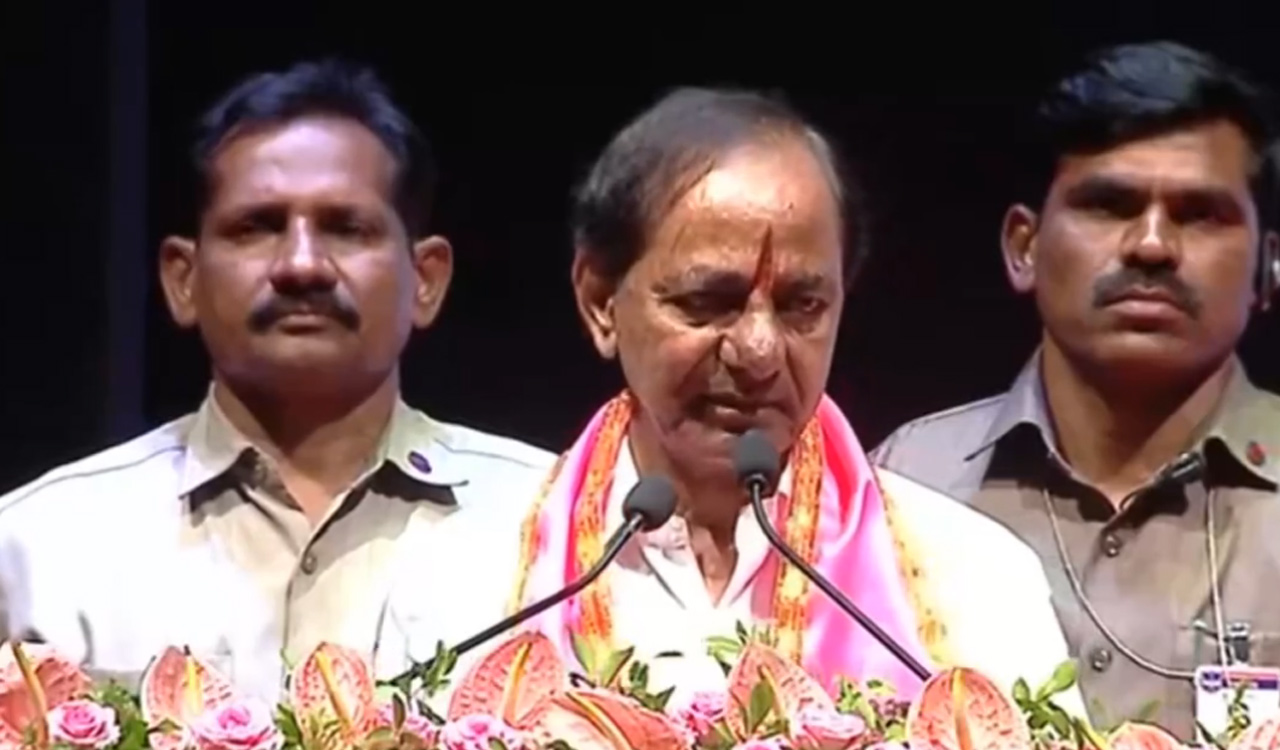 BRS has shouldered Bharat Parivarthan Mission, says KCR