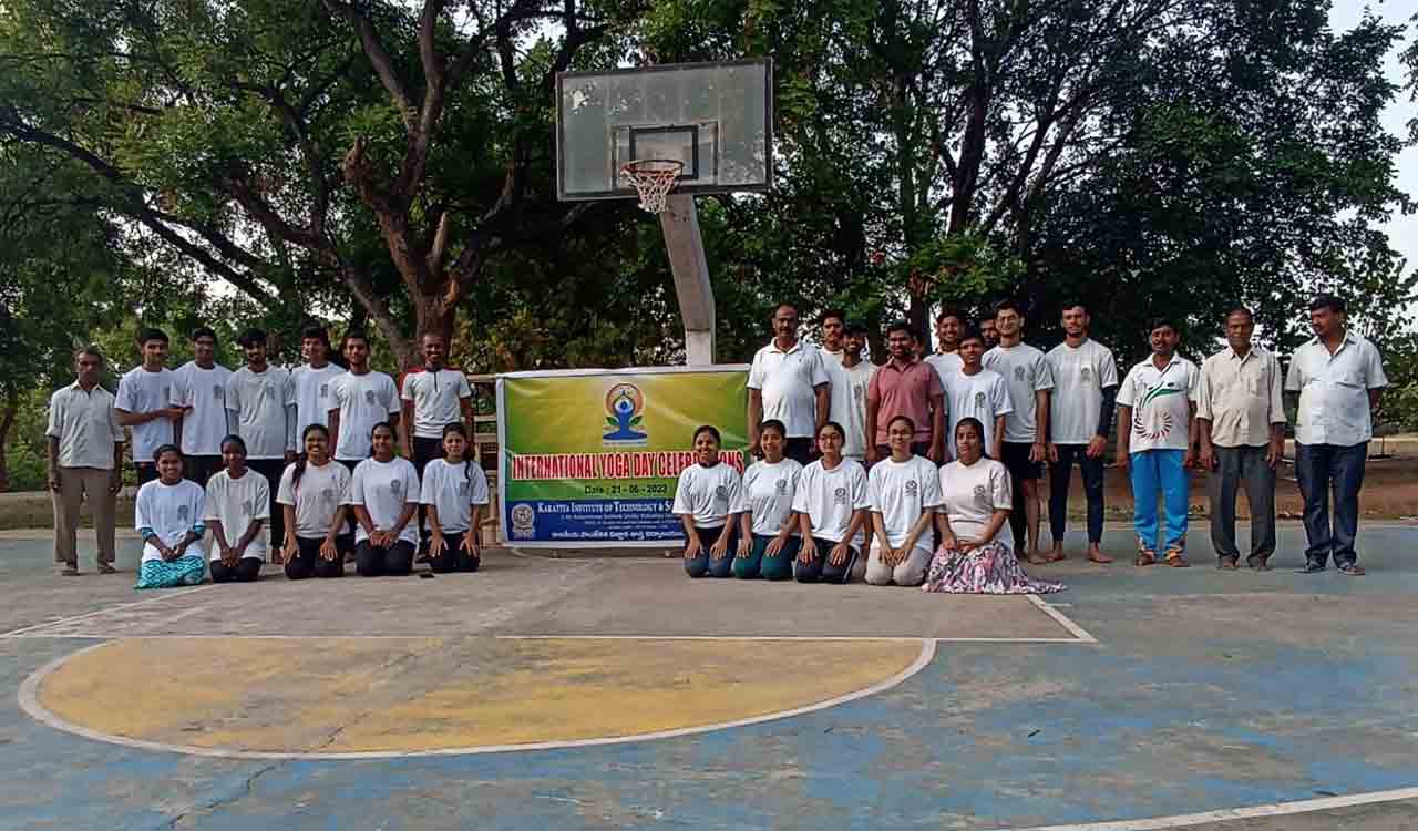 KITS Warangal marks International Yoga Day with special session