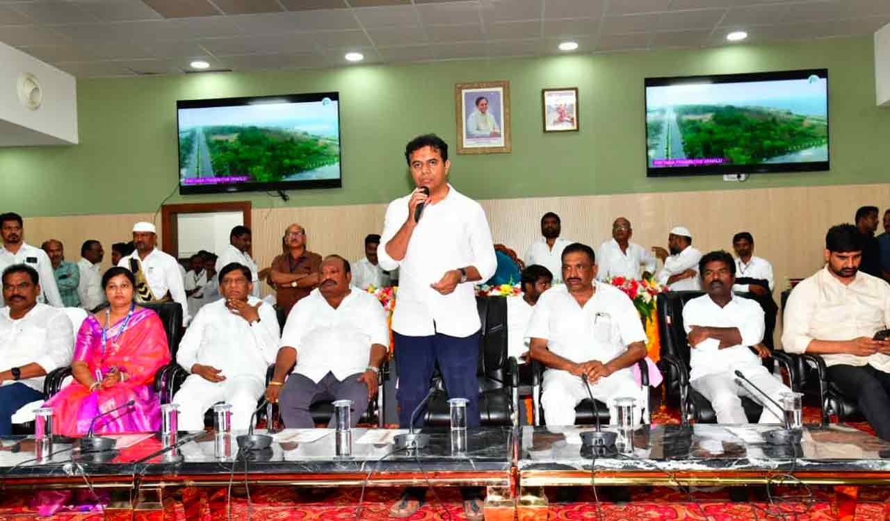 KTR wants civic body to fulfill basic needs of public