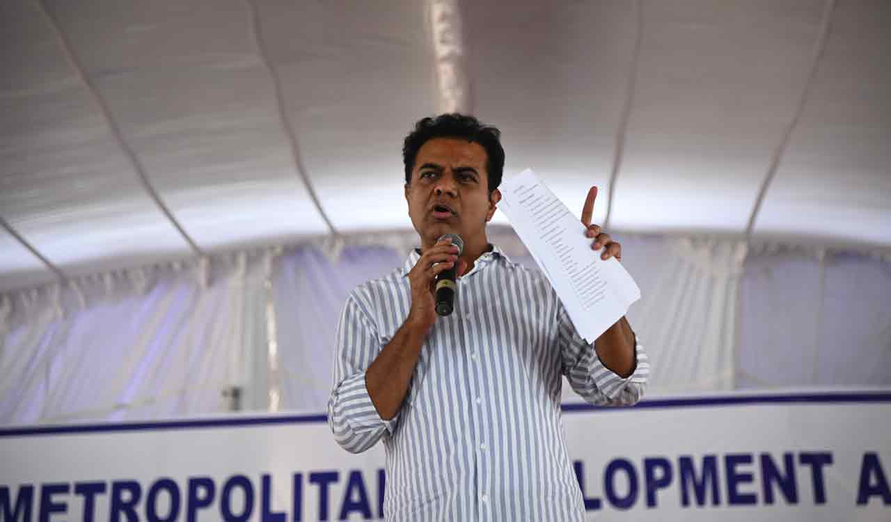 KTR lashes out at Nadda for making nonsensical comments on CM KCR