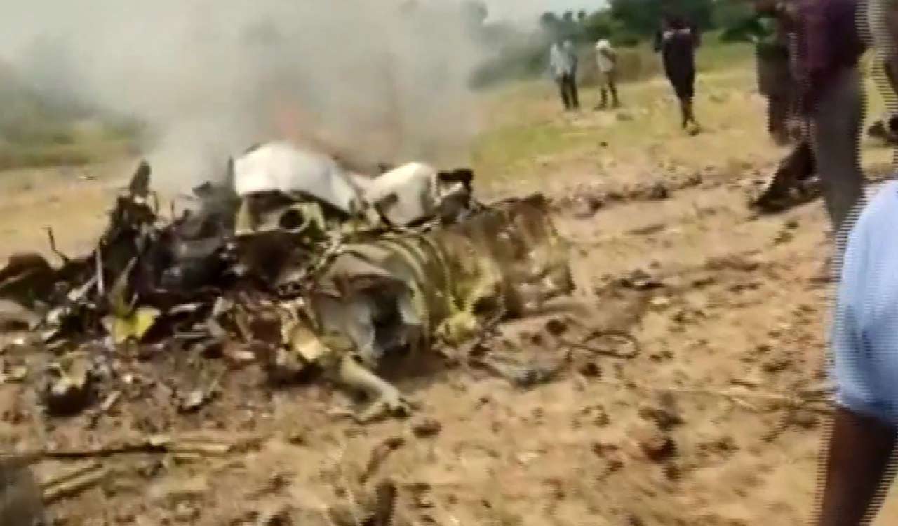 Karnataka: Indian Air Force’s trainer aircraft crashes, pilots eject safely