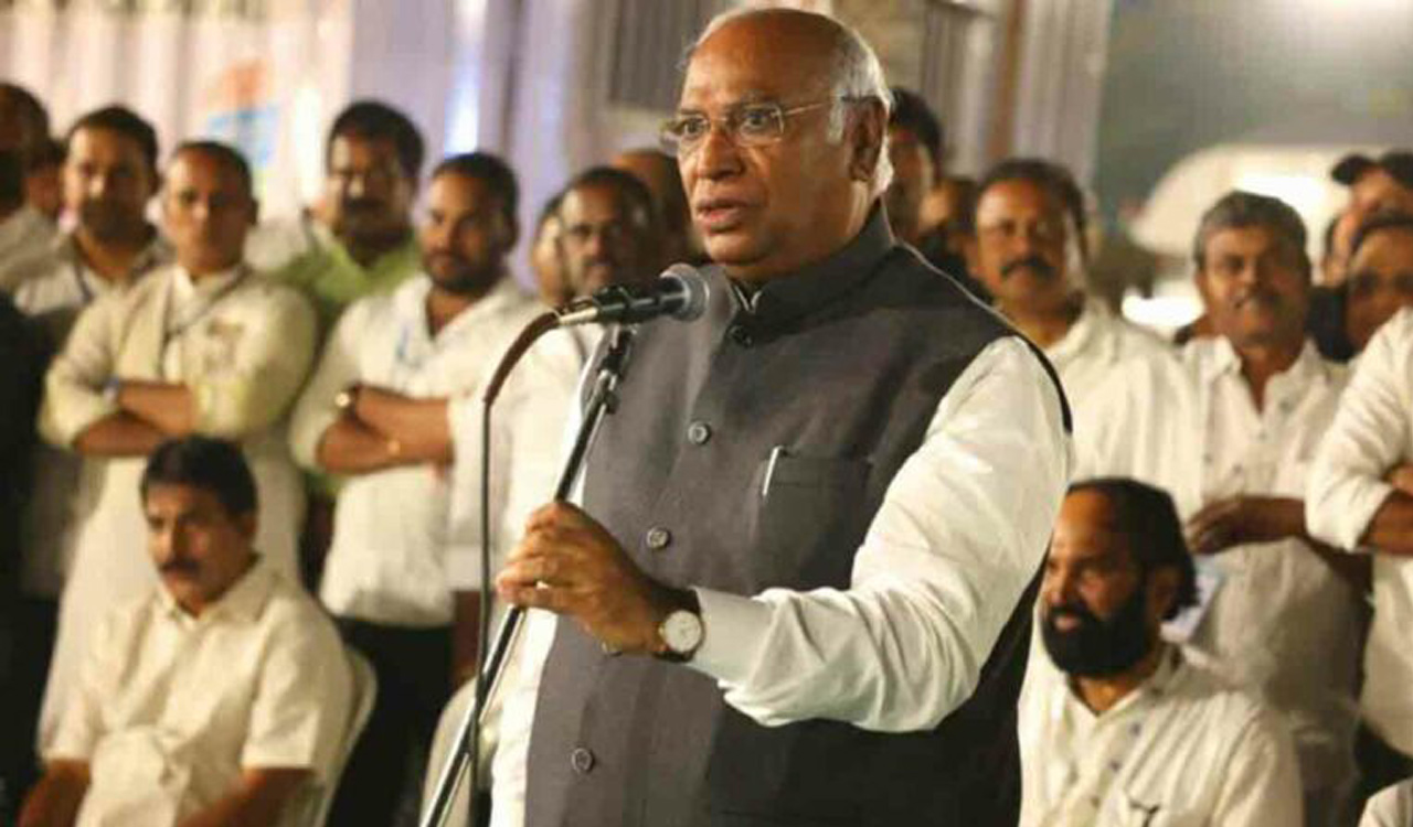 BJP inherited toolkit of British dictatorship: Mallikarjun Kharge