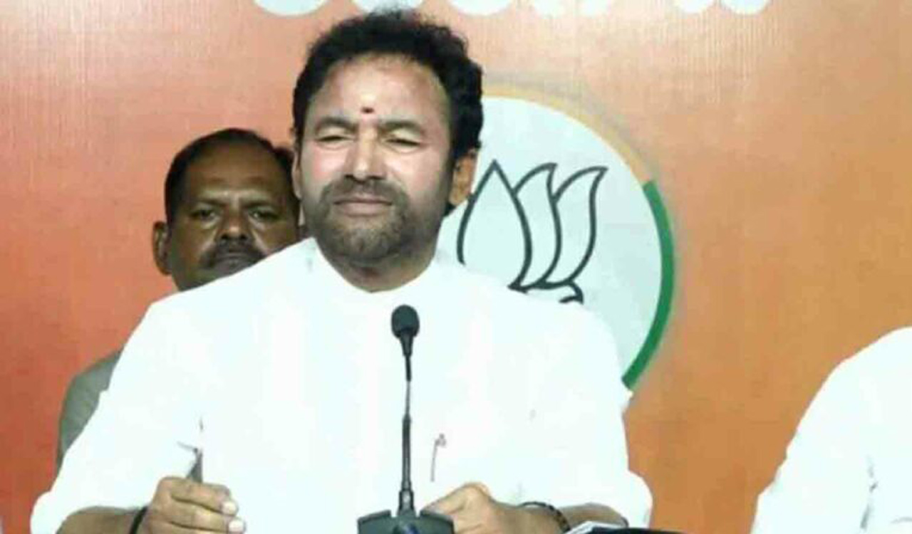 Kishan Reddy claims TS received Rs 1.60 lakh cr as tax devolution